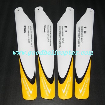 lh-109_lh-109a helicopter parts main blades (yellow color)